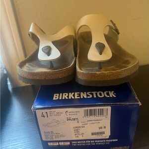 Birkenstock PEARL GIZEH BS PEARL WHITE